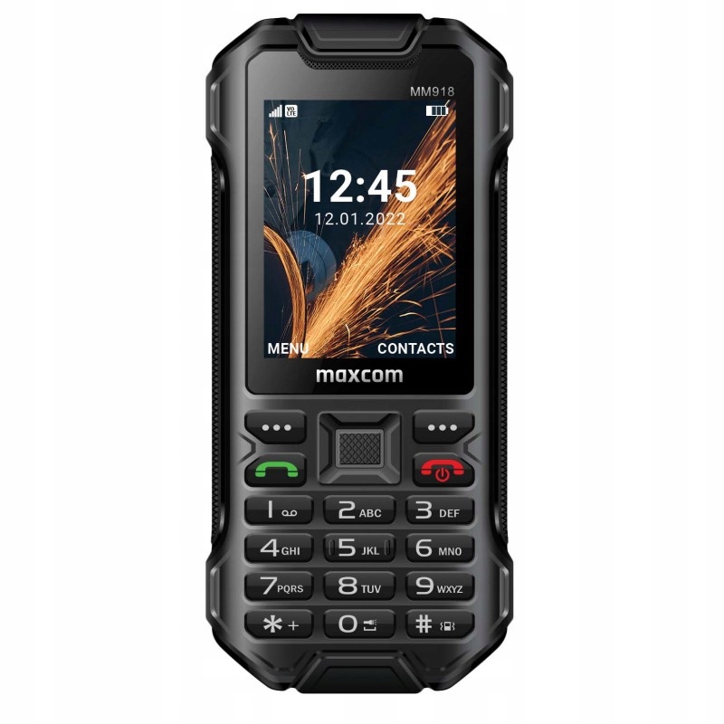 Pancerny telefon z obsługą VoLTE i certyfikatem IP68