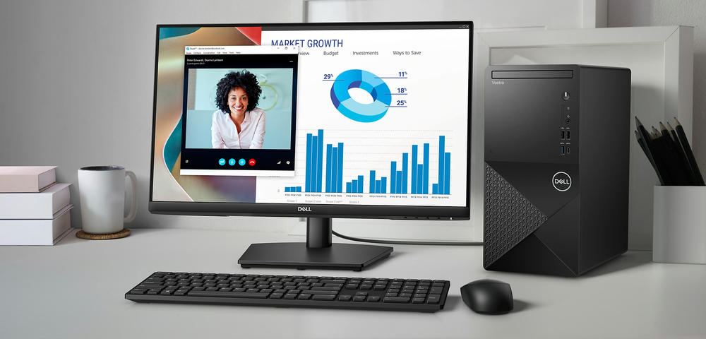 Komputer Dell Vostro 3030 MT i3-14100 – Wydajność i niezawodność w jednym