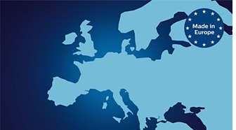 Wyprodukowano w Europie, by zapewnić jakość, której możesz zaufać
