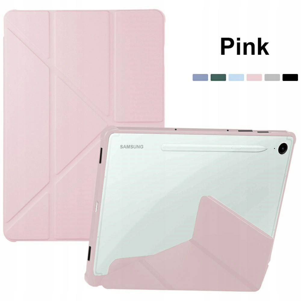 Etui Stand Samsung Tab S10 Ultra Różowe – Elegancka ochrona dla Twojego tabletu