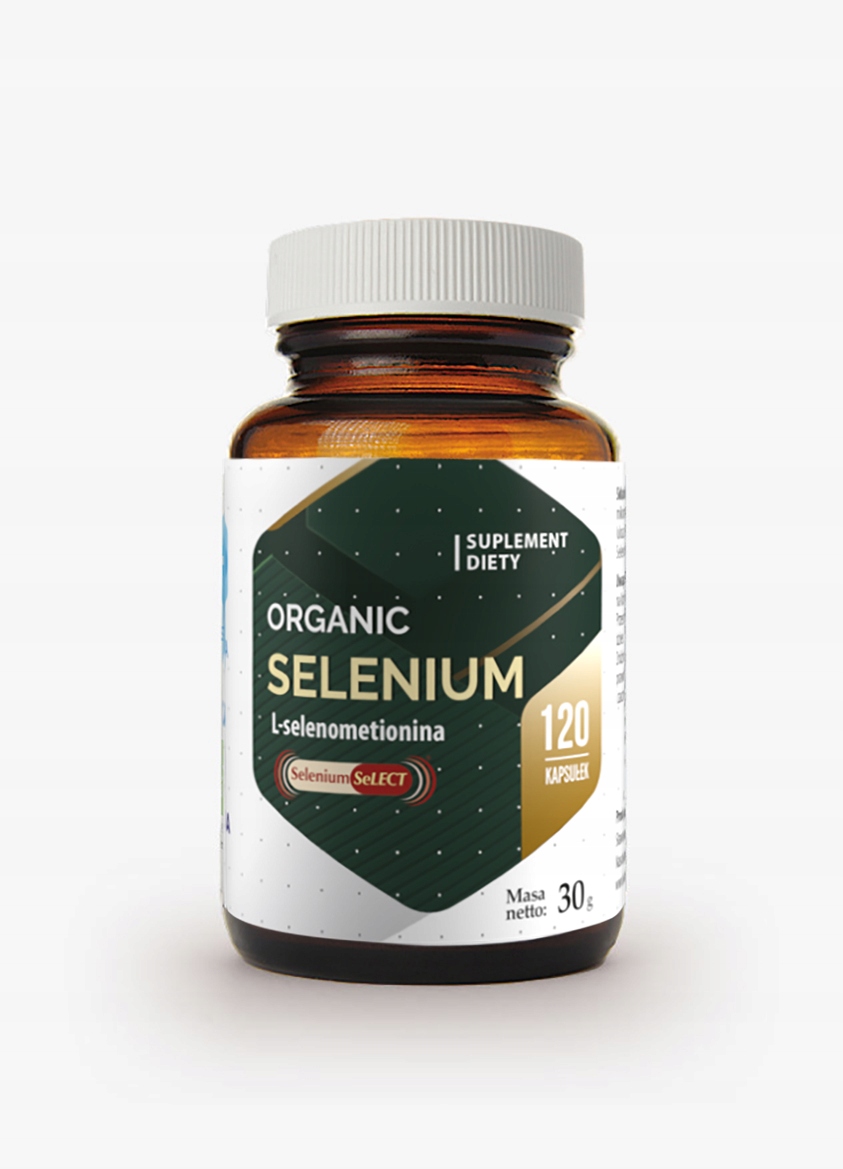 HEPATICA Selenium - Selenium SeLECT 200 mcg (120 kaps.) – Klucz do zdrowia