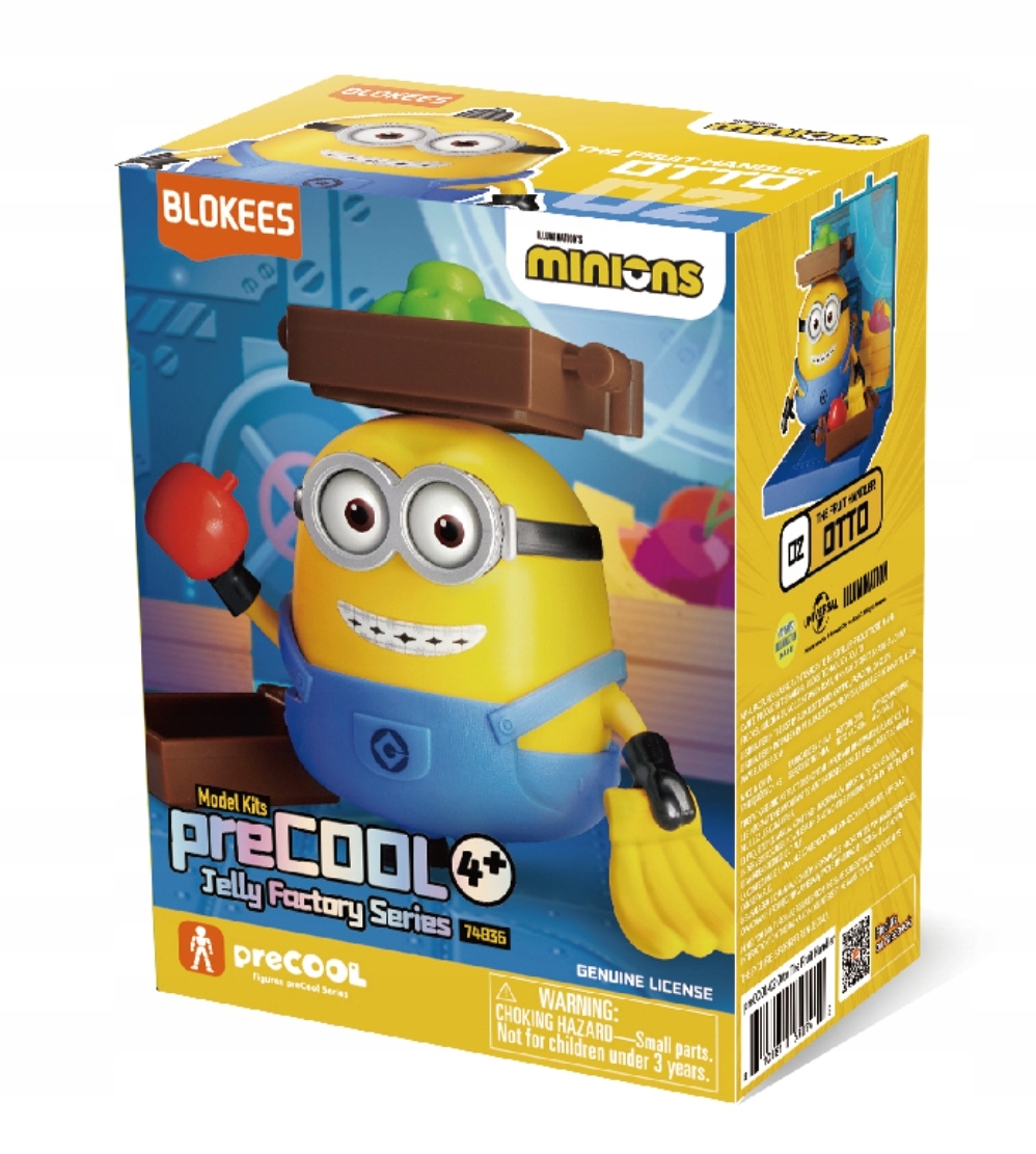 Figurka Blokees Minions – Otto the Fruit Handler