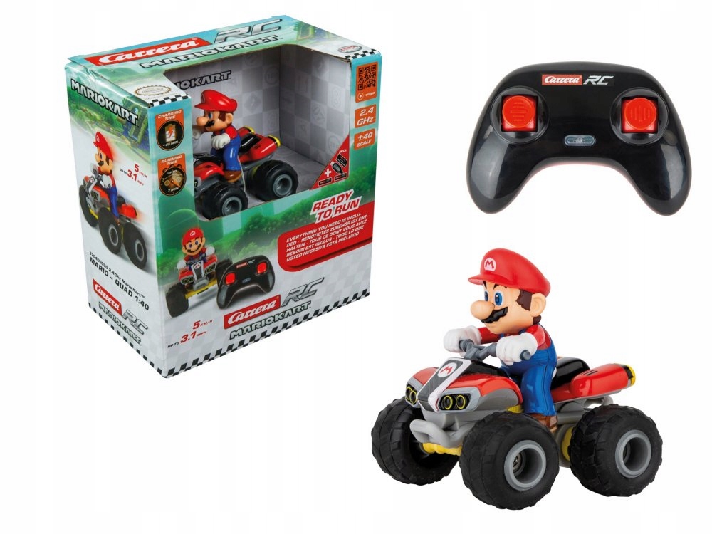 Carrera Samochód RC Quad Mario Kart 2,4GHz – Wyścigowa przygoda w miniaturze