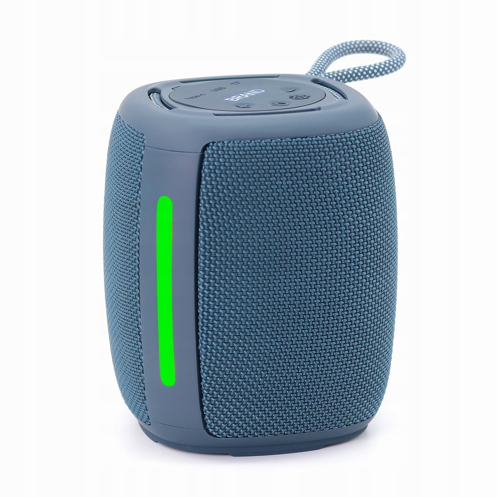 Głośnik Bluetooth Gembird SPK-BT-LED-03-B – Niebieskie podświetlenie i doskonała jakość dźwięku