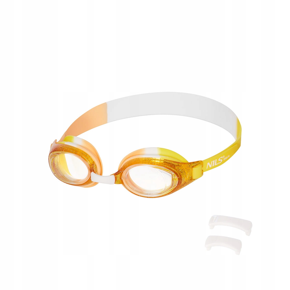 Okularki dziecięce NQG870AF ŻÓŁTY JUNIOR – Ochrona i styl w wodnym świecie