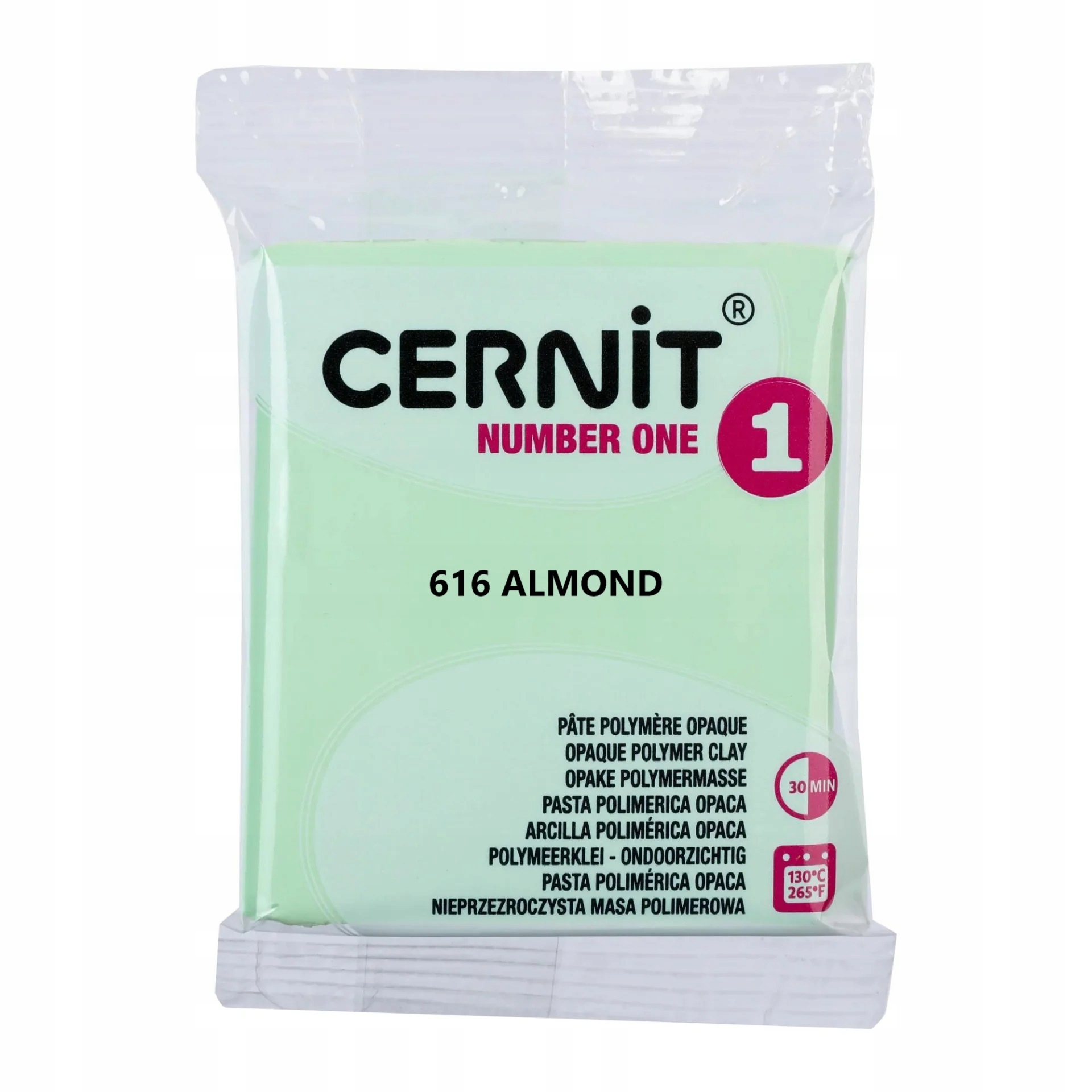 Modelina pistacjowa Cernit 56 g – Twórz wyjątkowe ozdoby i figurki