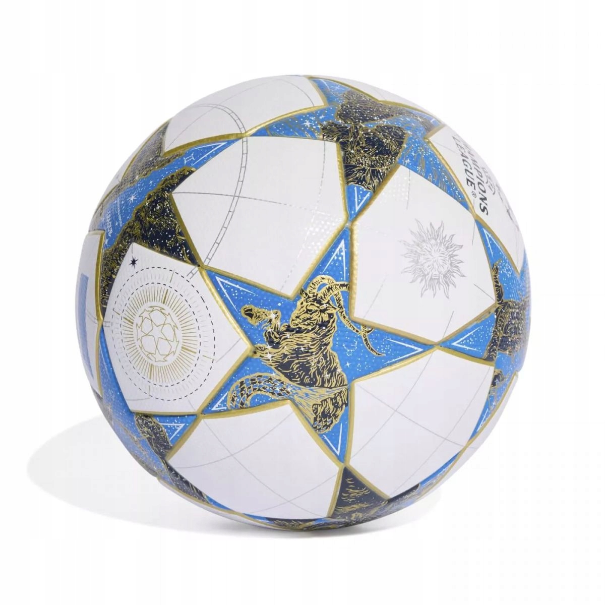 Wielokolorowy design inspirowany Ligą Mistrzów UEFA