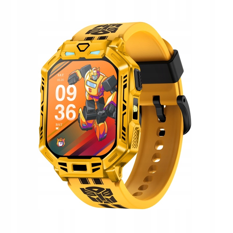 Maxcom SmartWatch Transformers TF01 Żółty – Idealny zegarek dla dzieci