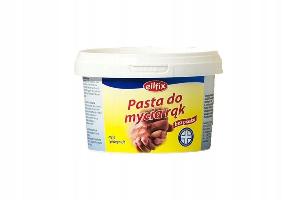 Pasta BHP do mycia rąk Eilfix 500 ml – Skuteczna ochrona i czystość