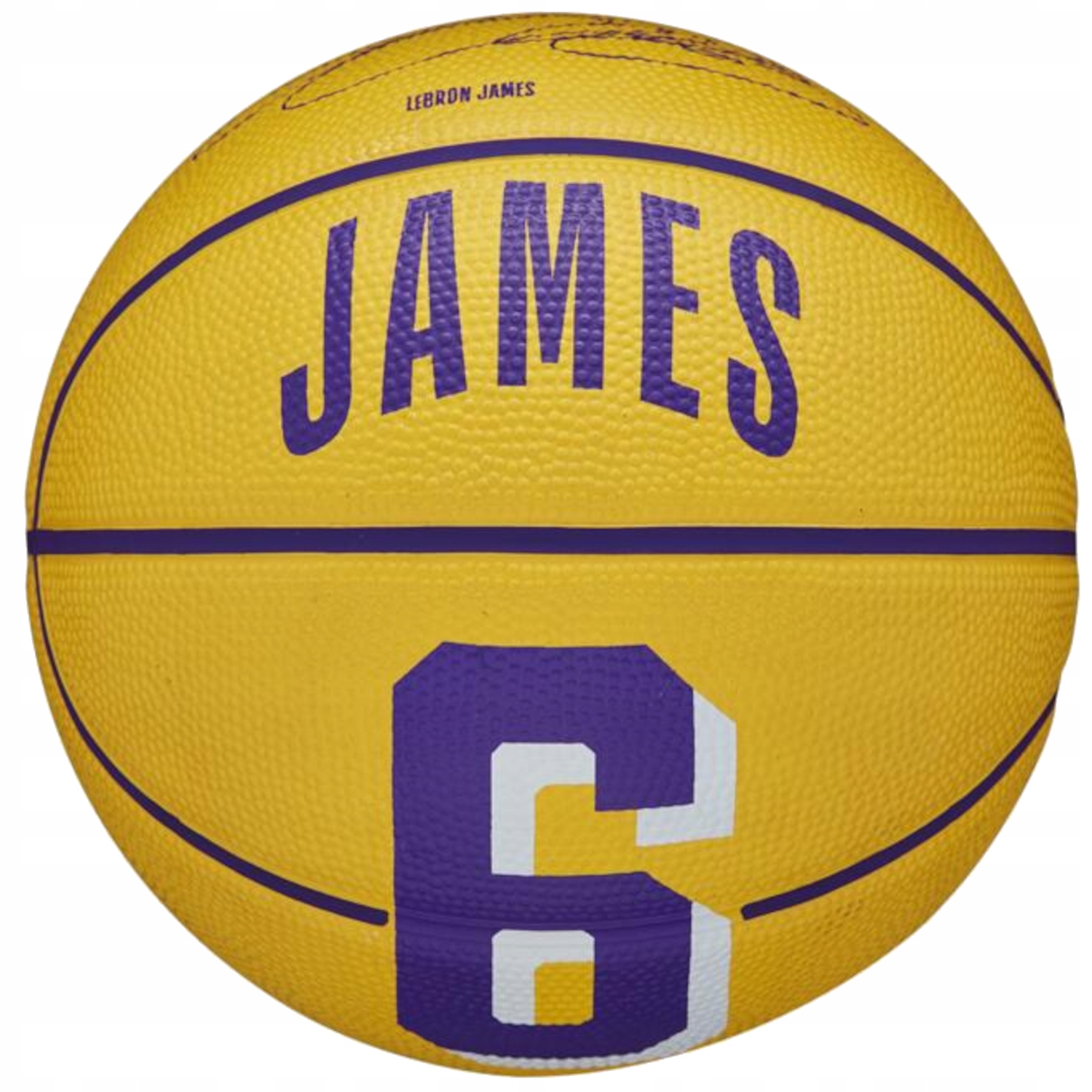 Piłka do koszykówki Wilson NBA Player Icon LeBron James Mini Ball WZ4007201XB – Idealna do zabawy na świeżym powietrzu