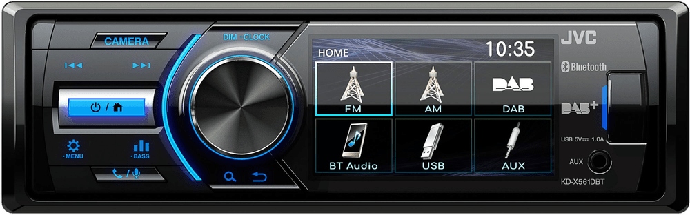 Wbudowany tuner DAB+ dla lepszej jakości odbioru