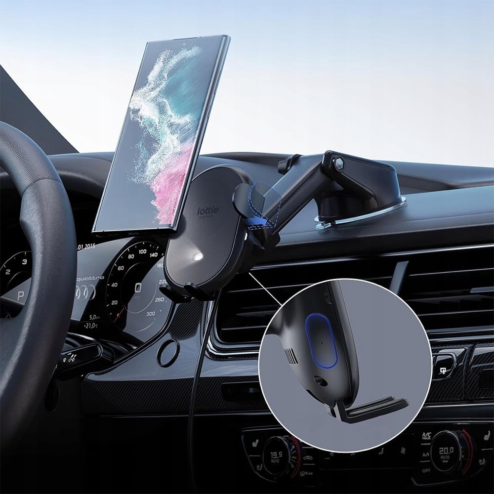 Rozszerzalne i amortyzujące teleskopowe ramię