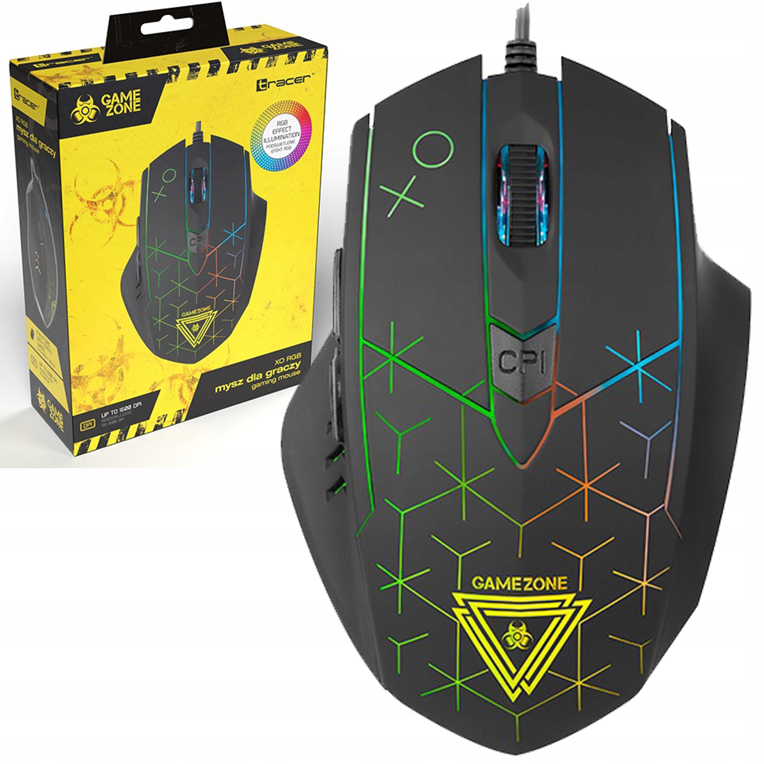 Mysz Tracer GameZone XO USB – Twój idealny partner gamingowy