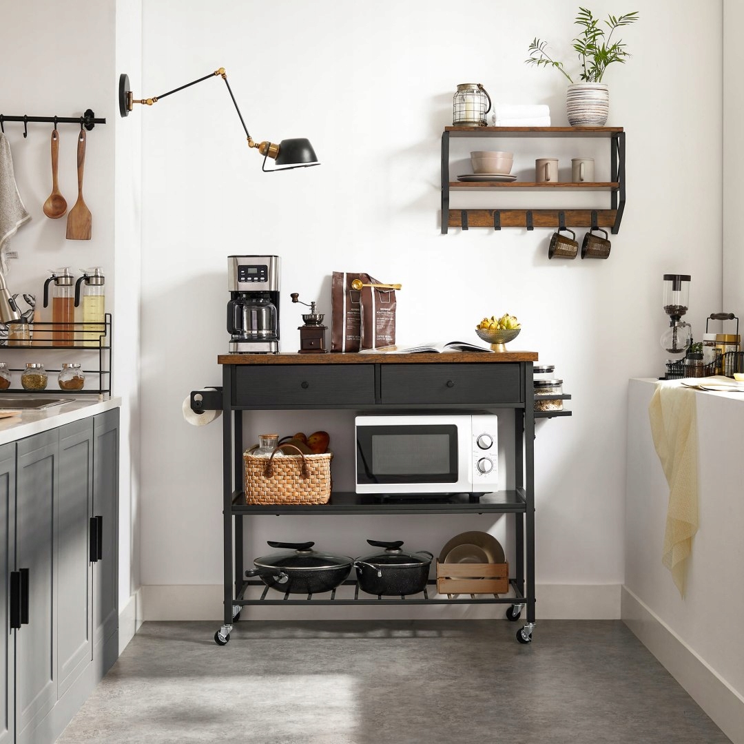 Wyspa kuchenna w stylu loft – elegancja i praktyczność