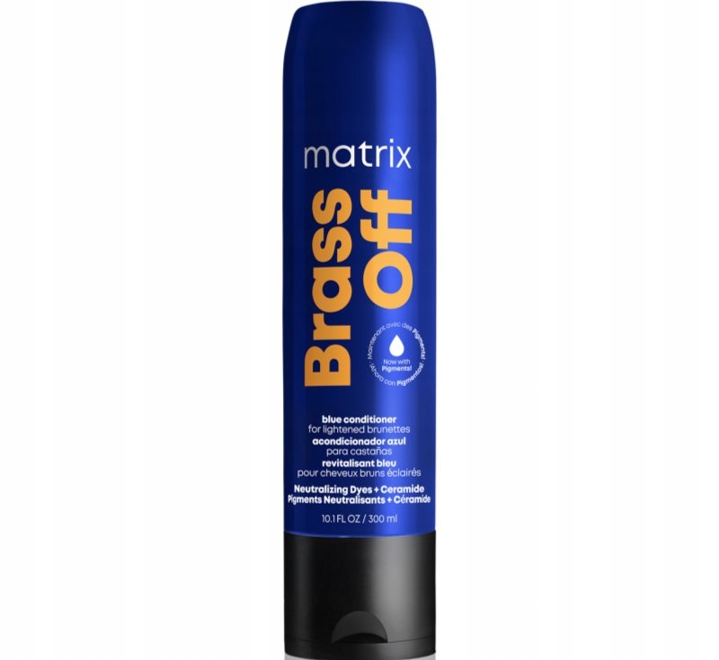 MATRIX Brass Off – Odżywka ochładzająca odcień 300ml dla pięknych włosów