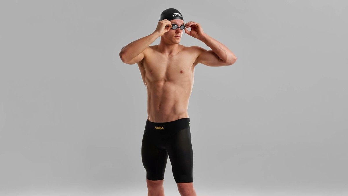 FUNKITA STRÓJ STARTOWY MEN'S APEX VIPER JAMMERS BLACK ATTACK FTP618M0105622 – Doskonały wybór dla pływaków