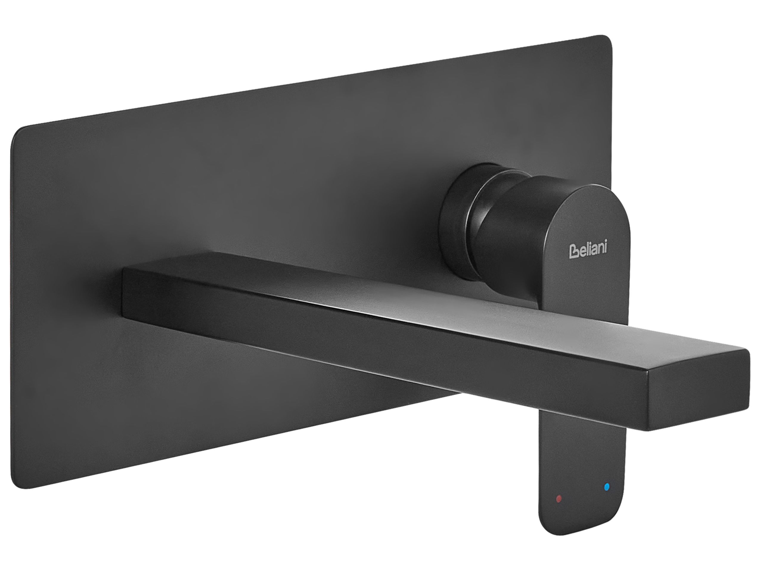 Bateria umywalkowa podtynkowa DICHATO Mosiądz Czarny – Elegancja i funkcjonalność w Twojej łazience