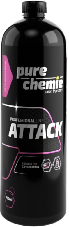 Środek do czyszczenia pasów i prania tapicerki PURE CHEMIE ATTACK 750ml – Skuteczność i wszechstronność w jednym