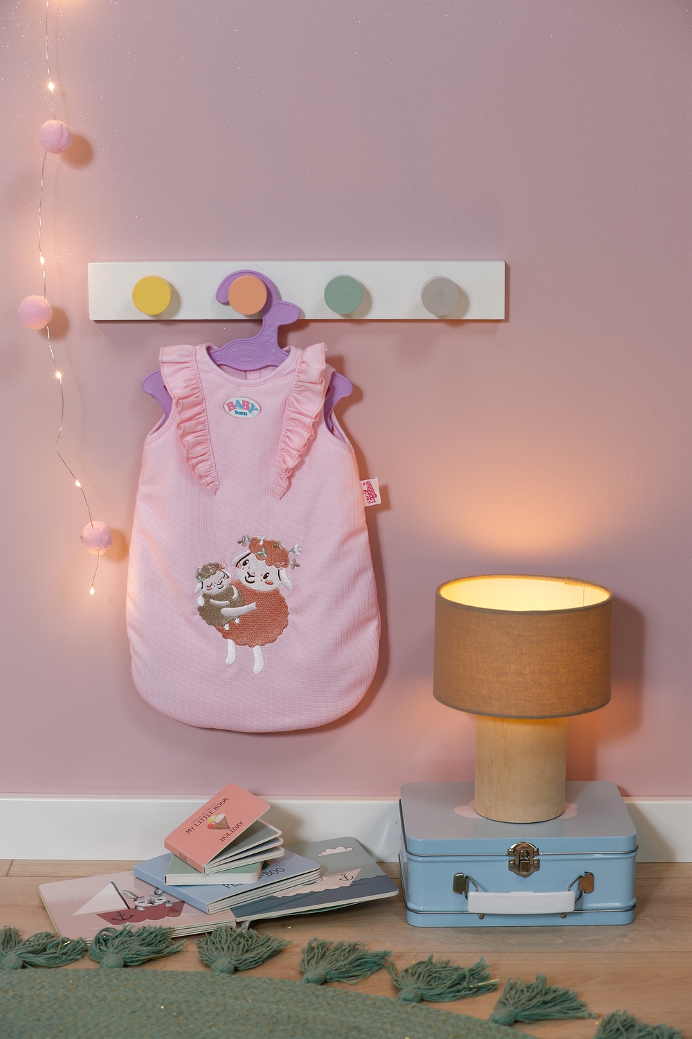 BABY born Śpiworek dla lalki 43 cm – Przytulny towarzysz nocnych przygód