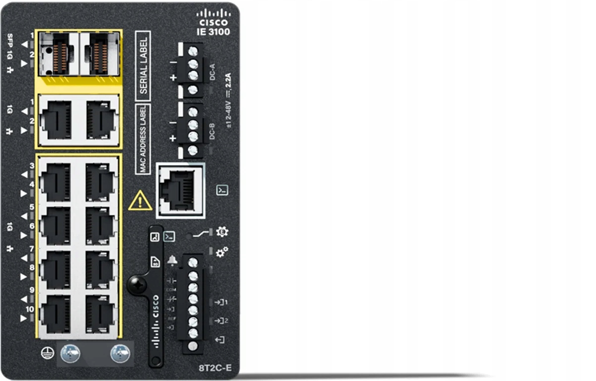 Switch Cisco Catalyst IE3100 Rugged Series – Wydajność i niezawodność w sieci
