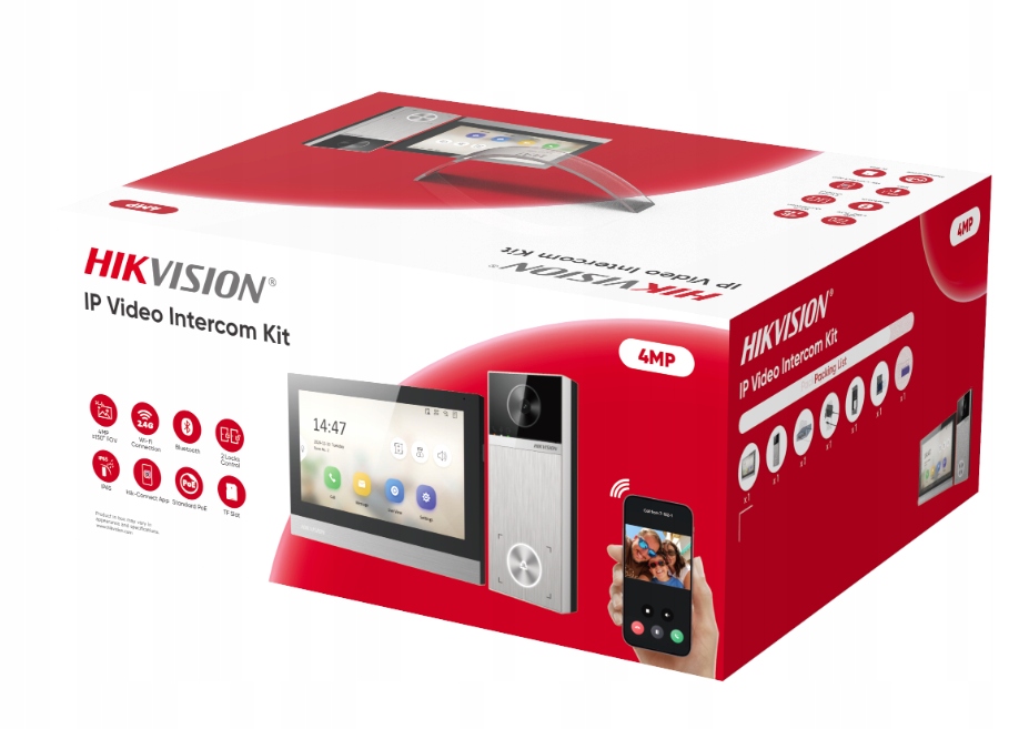 Zestaw wideodomofonowy DS-KIS613-S – Nowoczesne rozwiązanie dla Twojego domu