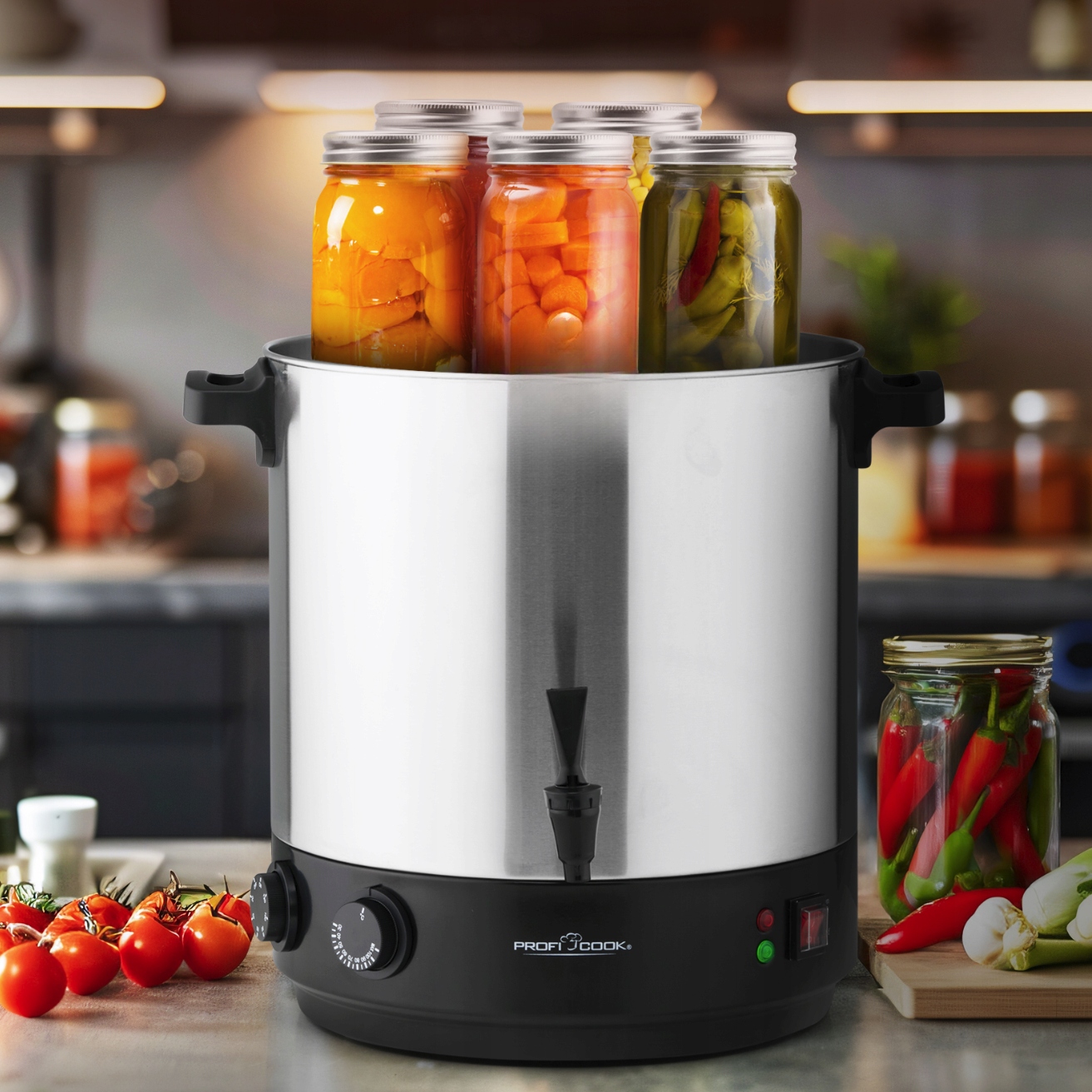 Wysoka pojemność 32 litry – idealna na większe spotkania