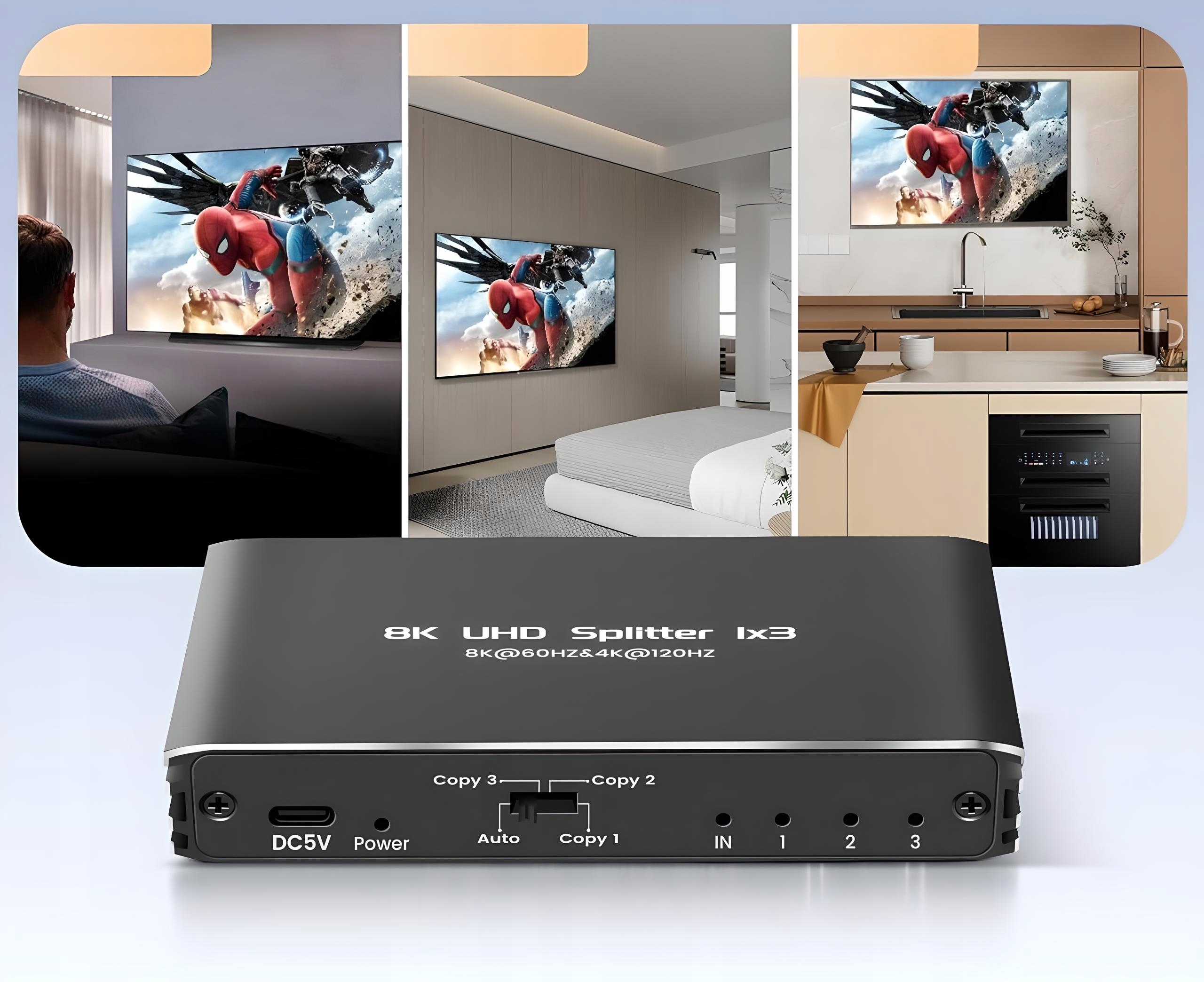 Kluczowe funkcje i zalety splittera HDMI