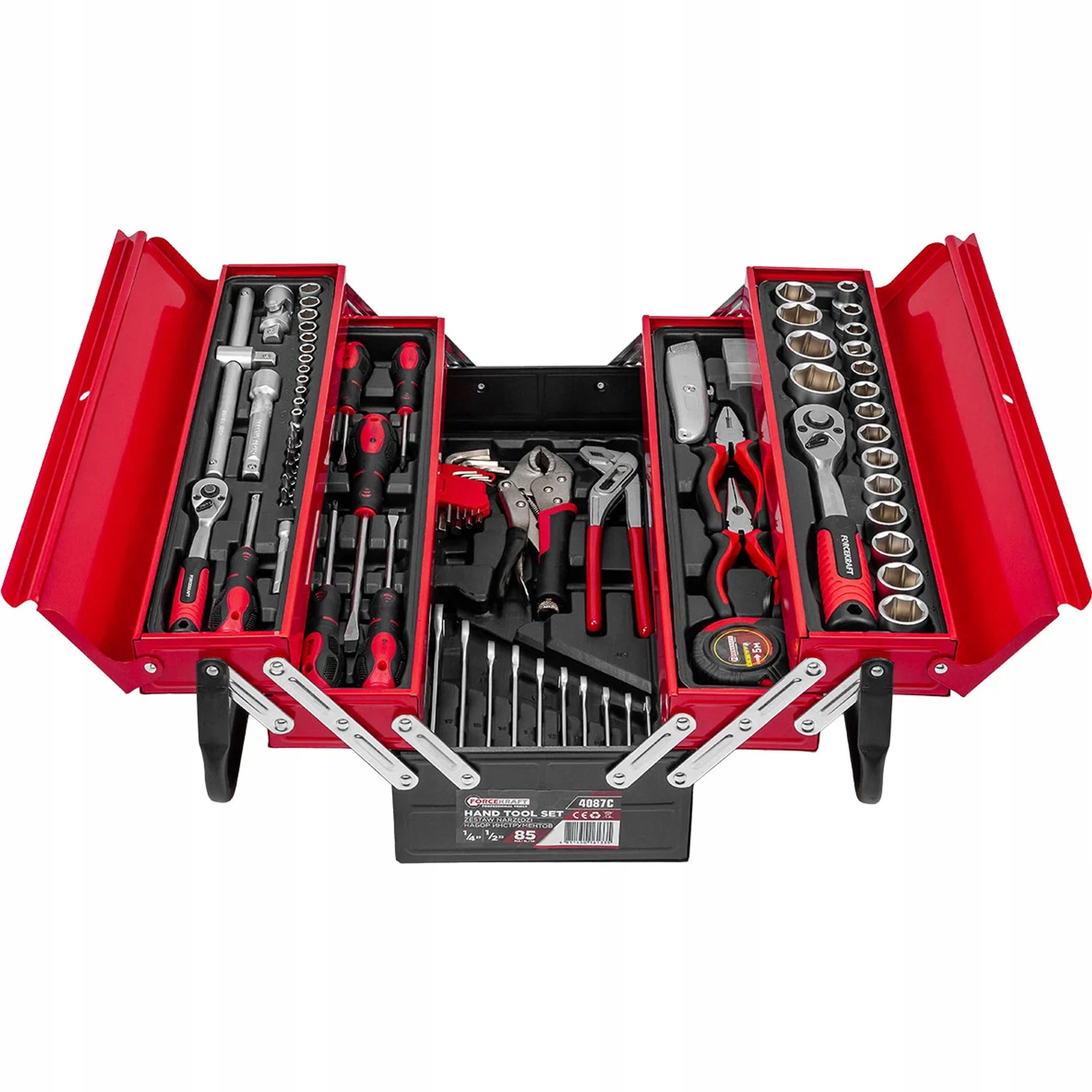 Solidna metalowa skrzynka narzędziowa – Organizacja i dostępność narzędzi