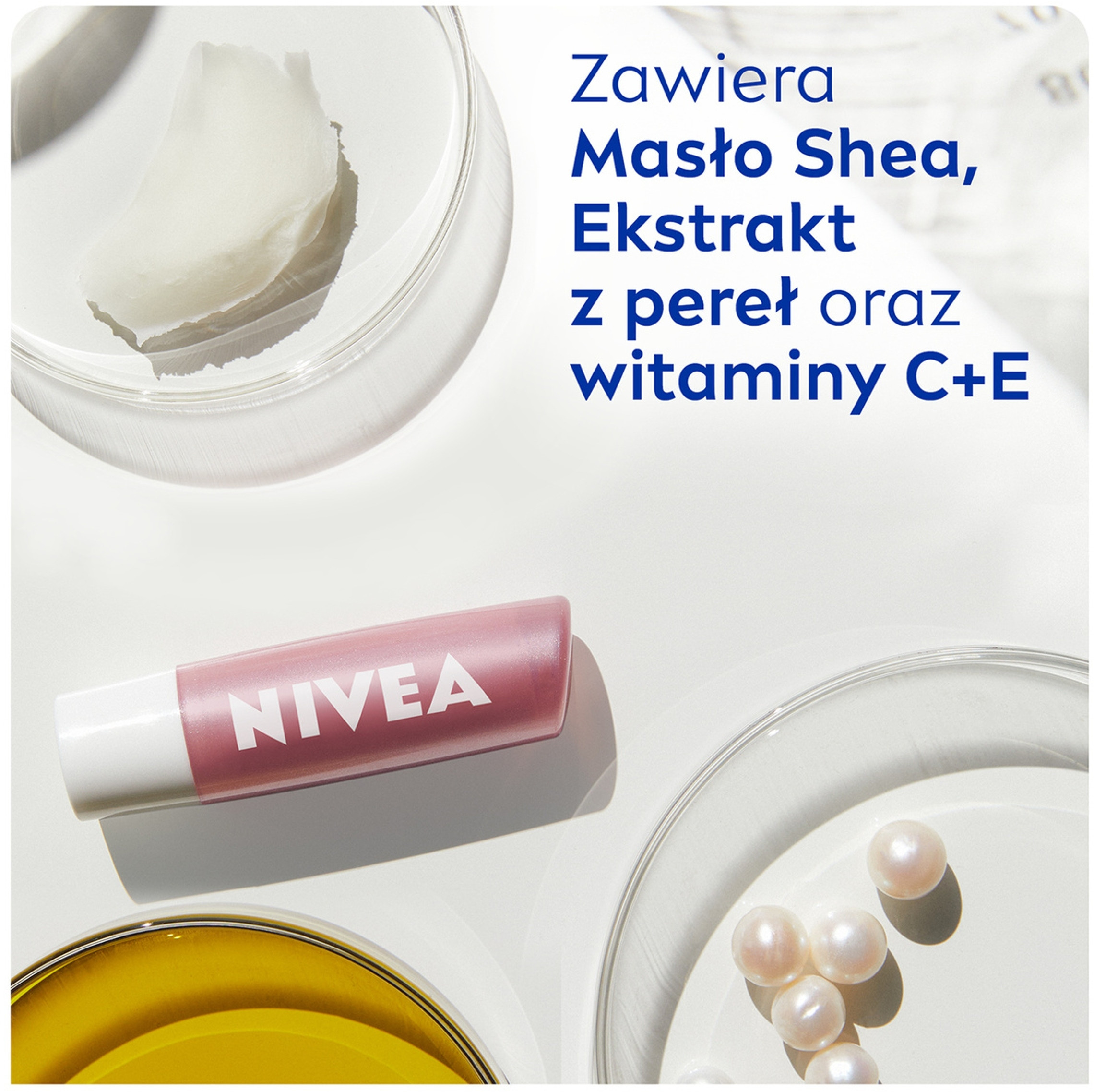 Formuła wzbogacona naturalnymi olejkami i ekstraktami z pereł