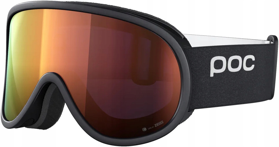 Gogle narciarskie POC Retina - uranium black/sunny orange – Idealne na stoki