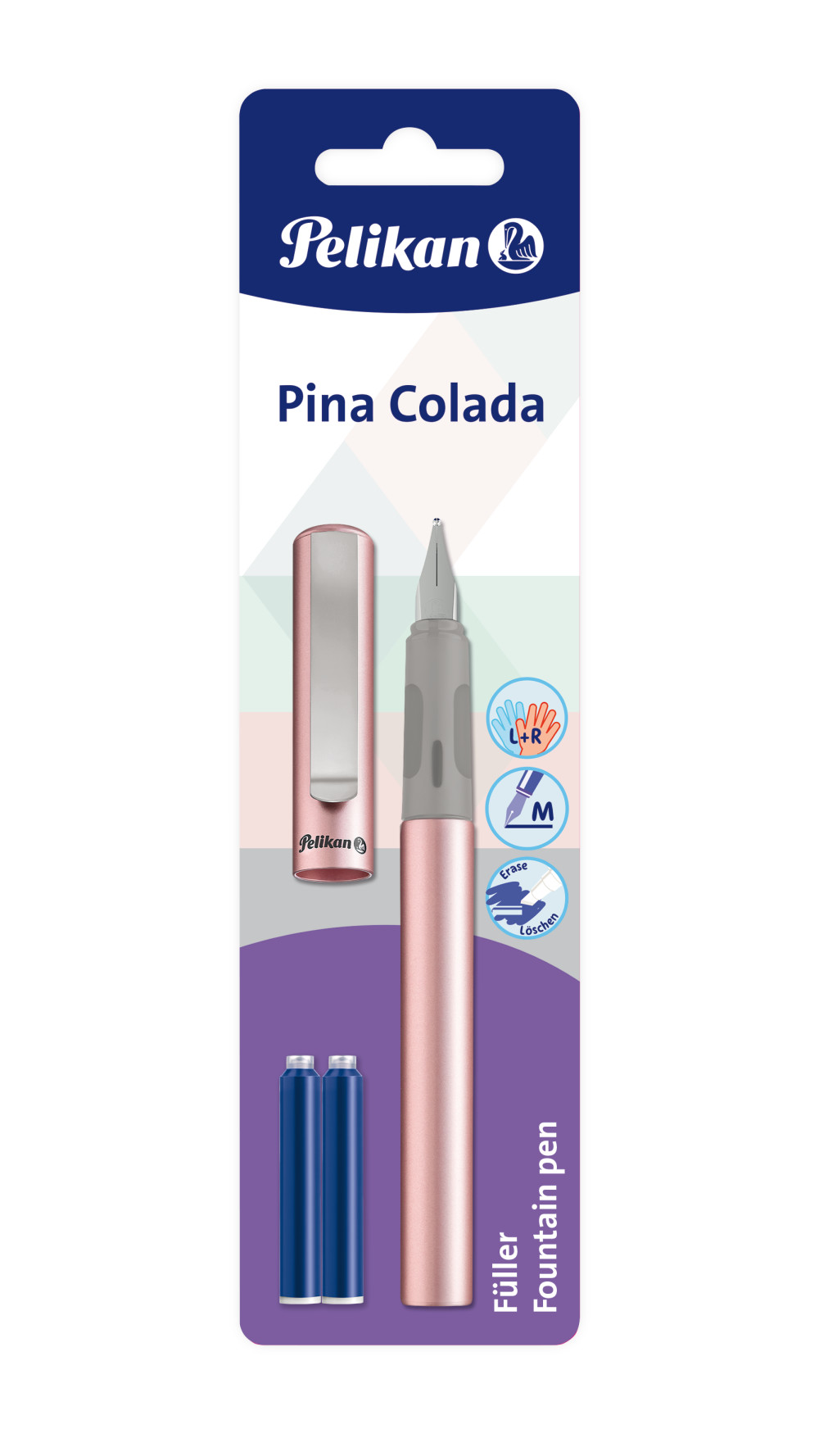 Pióro wieczne Pina Colada + 2 naboje mix – Styl i funkcjonalność w jednym