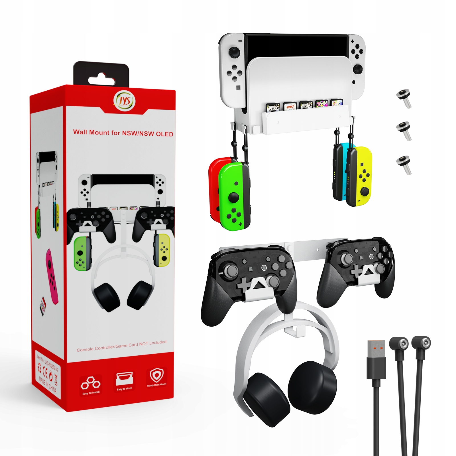 Uchwyt Ścienny Wieszak na Nintendo Switch – Idealne rozwiązanie dla graczy