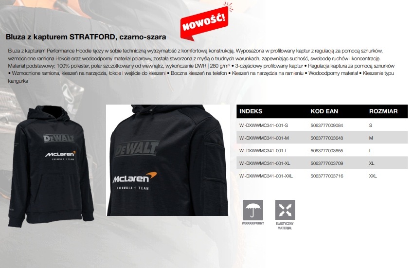 Modny design w kolorze czarnym