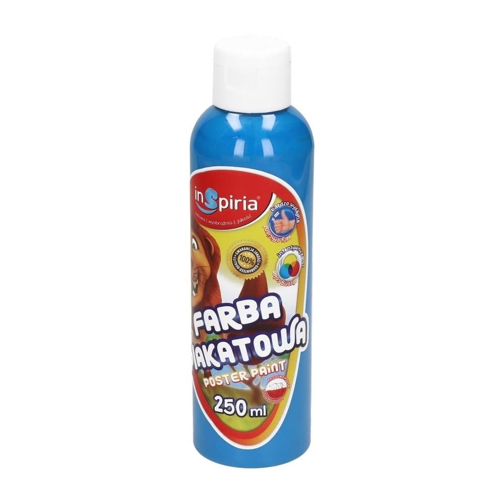 Farba plakatowa niebieska 250ml – Idealna do kreatywnej zabawy