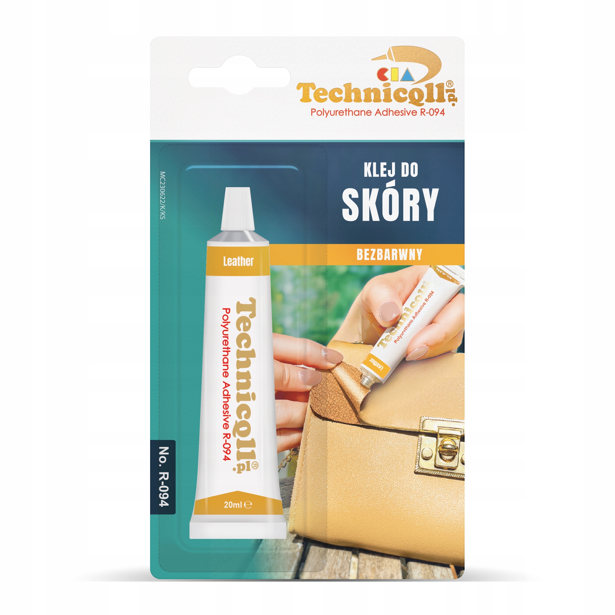 Klej do skóry 20ML – Idealne rozwiązanie do naprawy skórzanych wyrobów