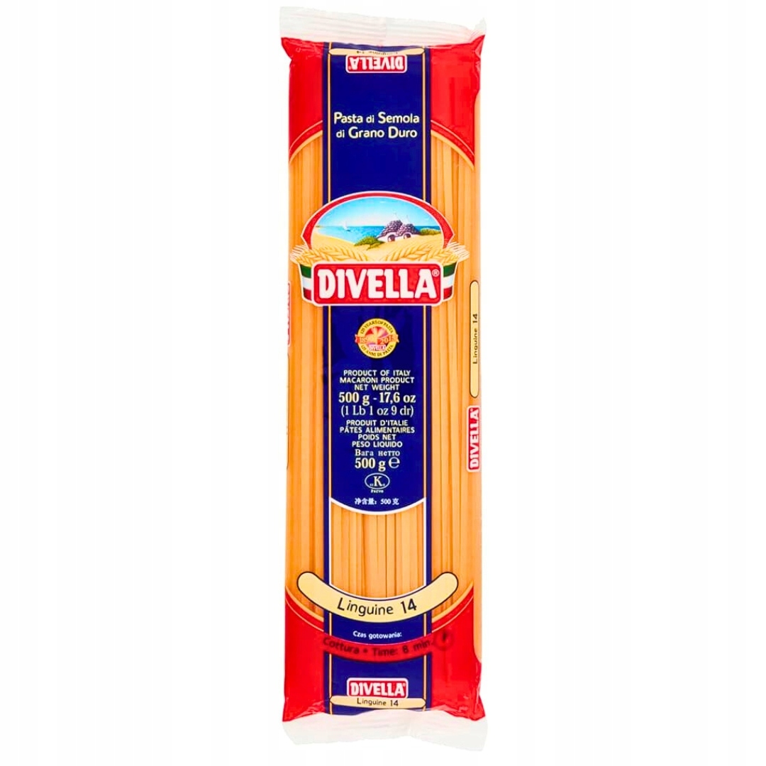 Makaron płaskie Spaghetti Linguine 14 500g - Divella – Idealny wybór do włoskich dań