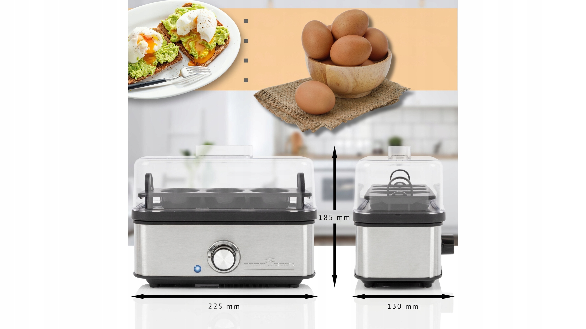 Wysokiej jakości stal nierdzewna i łatwe czyszczenie