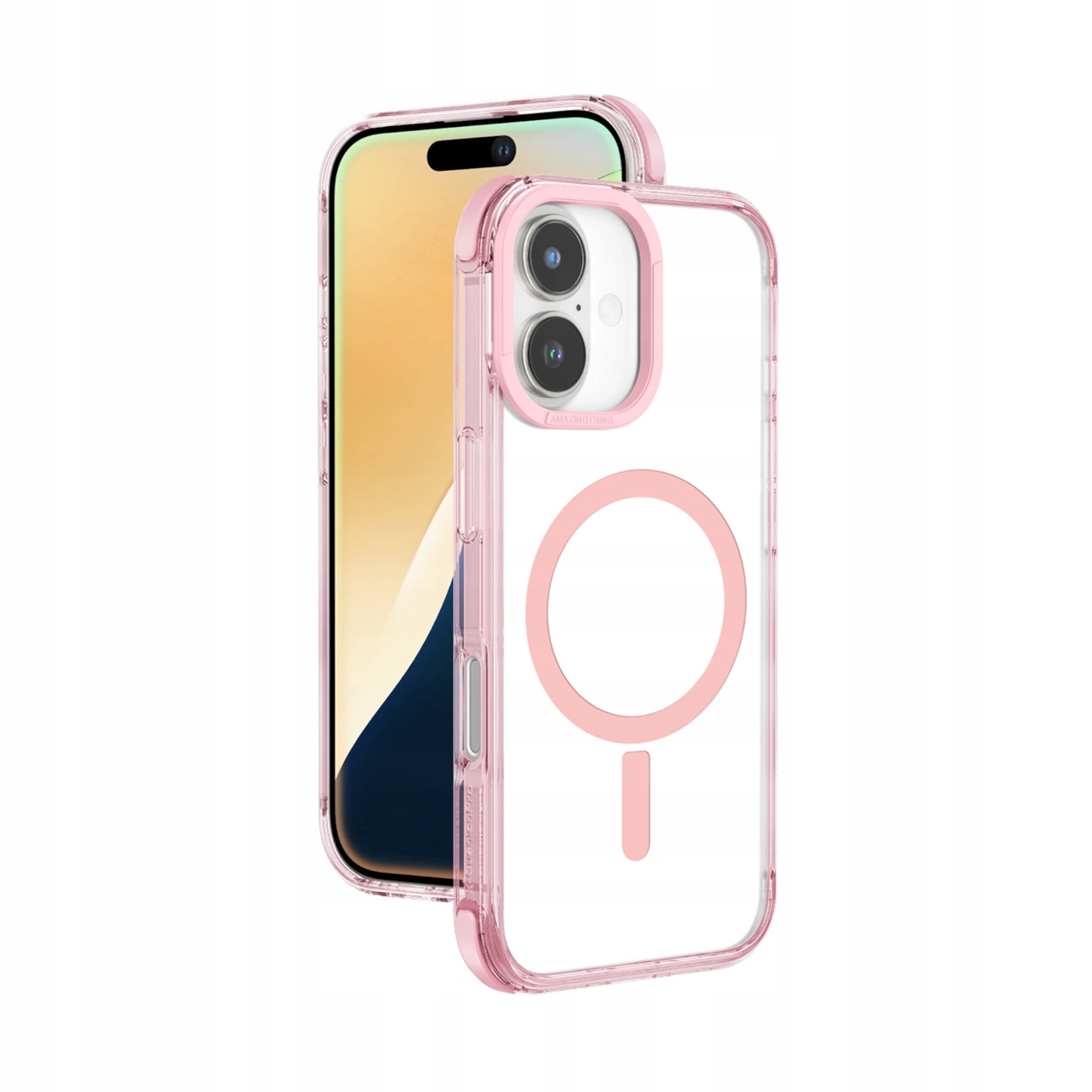 Etui silikonowe AMAZINGTHING Omni Mag Case do iPhone 16 – Elegancja i ochrona w jednym
