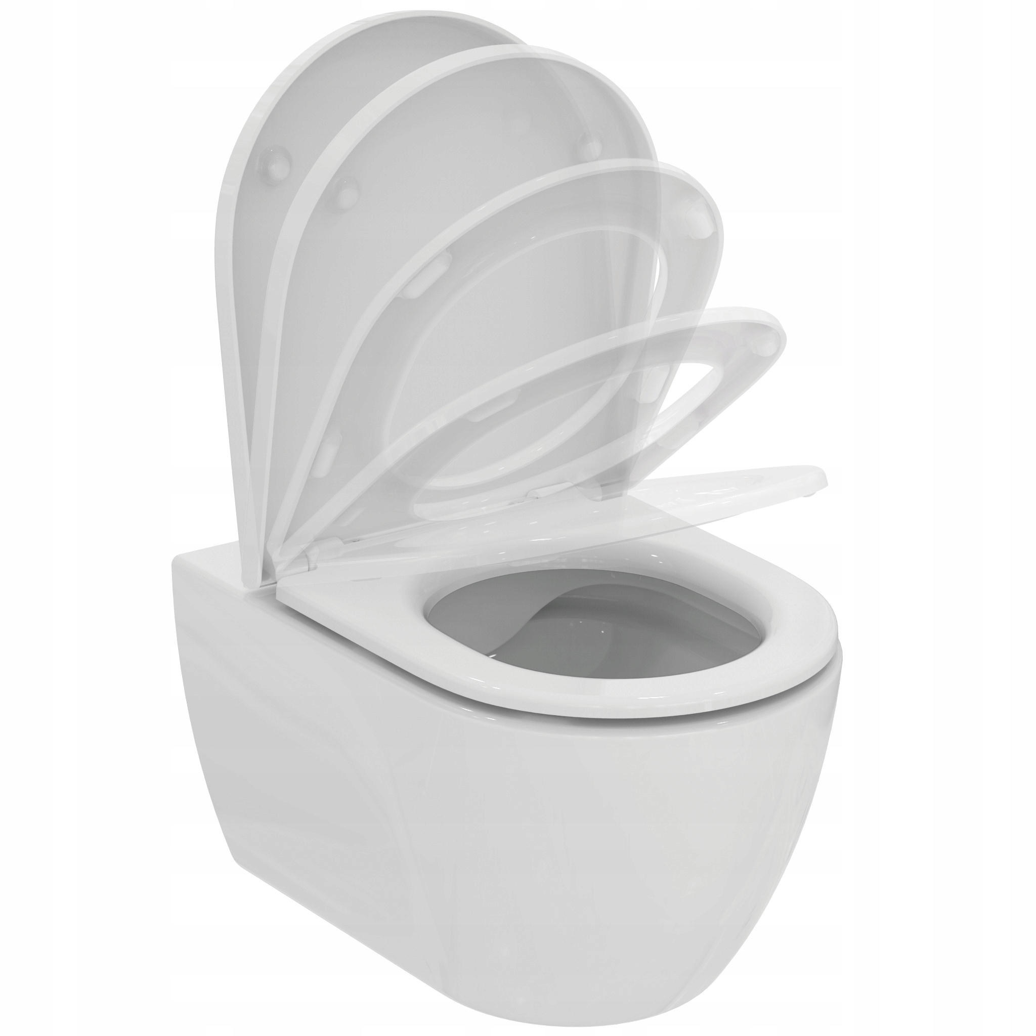 Wolnoopadająca deska dla większego komfortu