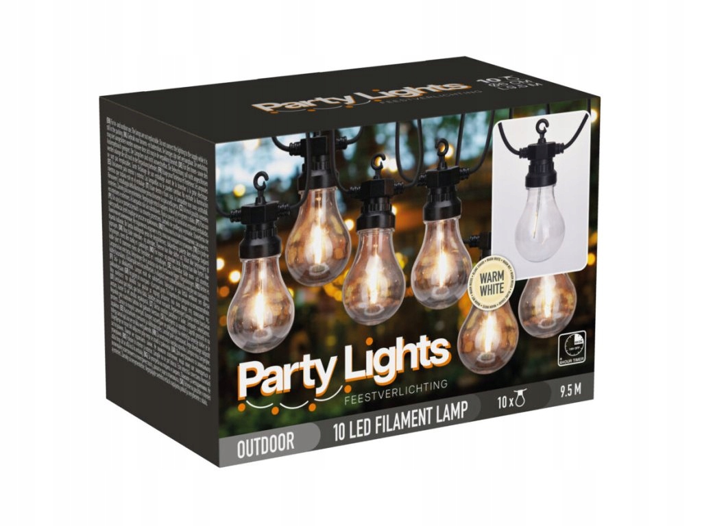 Girlanda świetlna 10 LED – Stwórz magiczną atmosferę w swoim domu