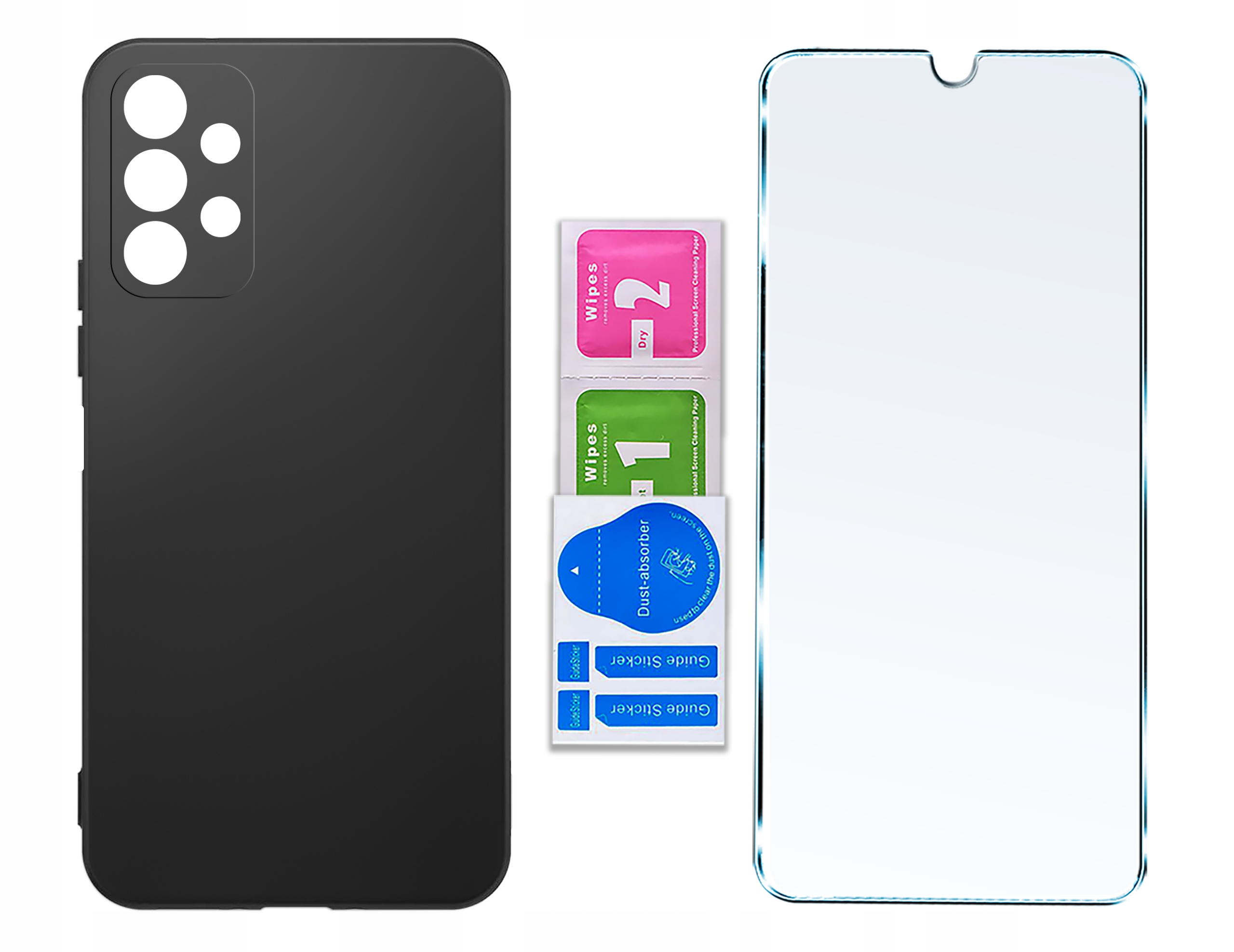 Etui Czarny matowy Silikon Slim do Samsung A13 4G – Styl i ochrona w jednym