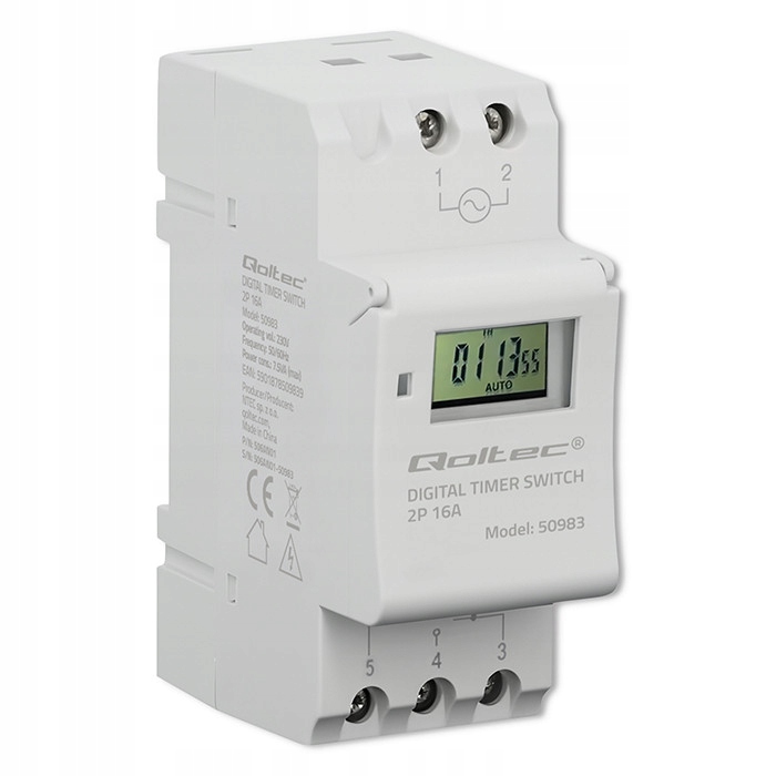 Programator czasowy Qoltec 50983 – Automatyzacja zarządzania energią w Twoim domu