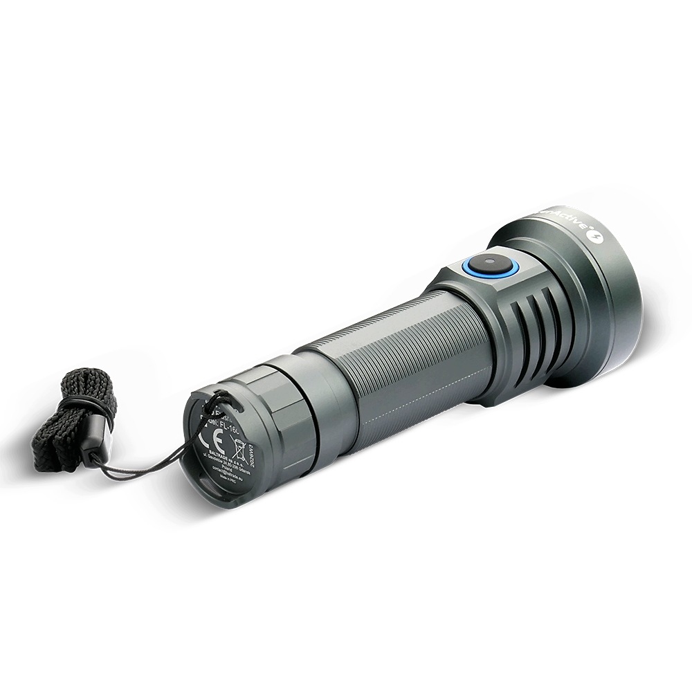 Ręczna latarka LED everActive FL-1600R – Wydajność i mobilność w jednym