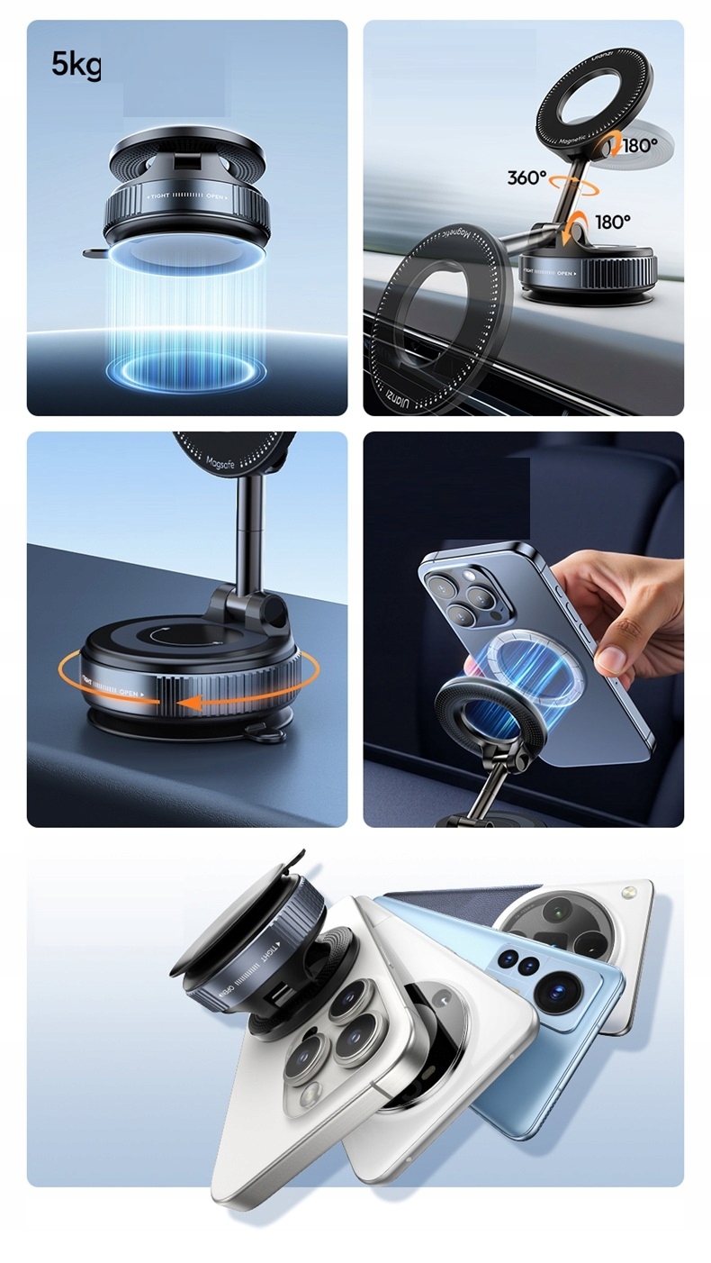 Elektryczna przyssawka o dużej sile ssania