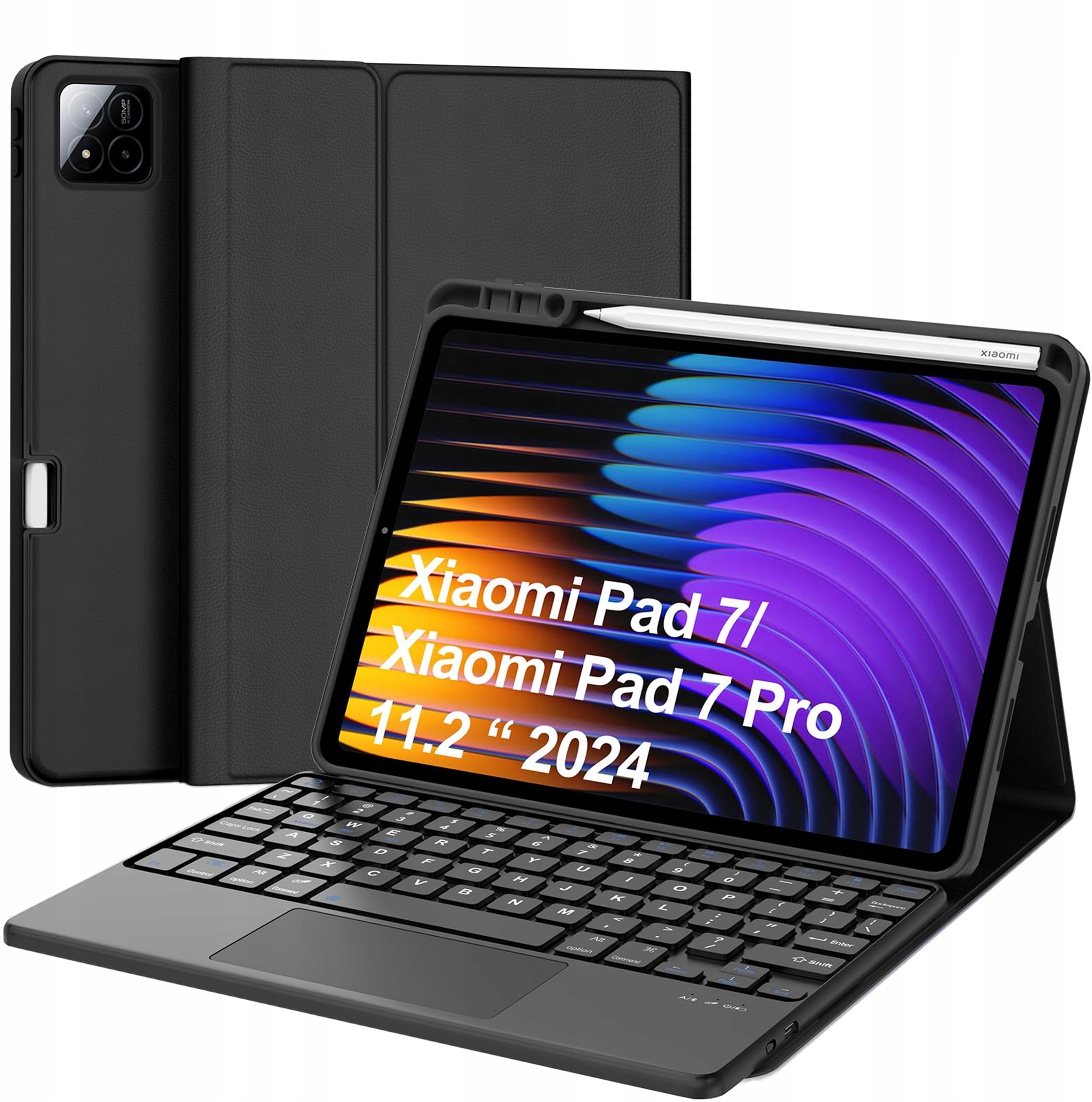 Etui i KLAWIATURA touchpad do Xiaomi Pad 7 / Pad 7 PRO 11.2 – Funkcjonalność i ochrona w jednym