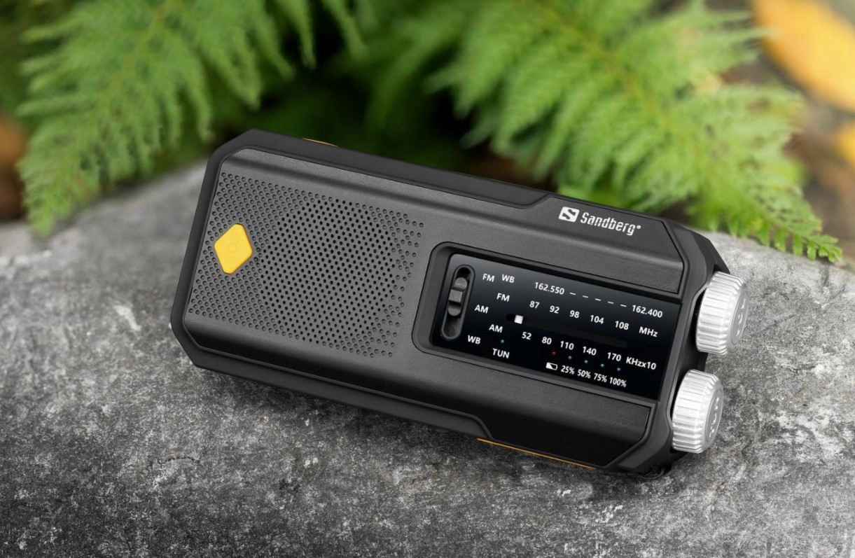Radio Sandberg Survivor Radio All-in-1 2000 – Twoje przenośne źródło rozrywki