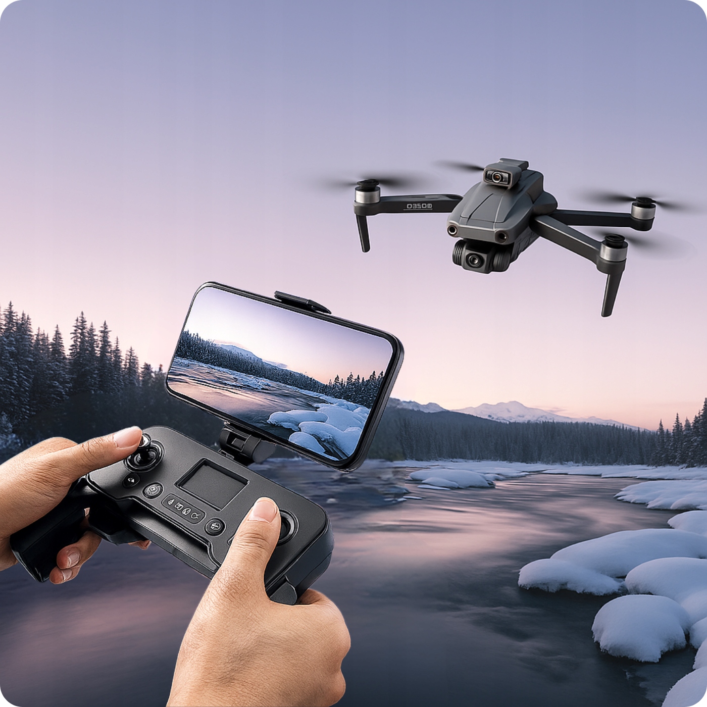 Kamera 8K z elektroniczną stabilizacją obrazu (EIS)