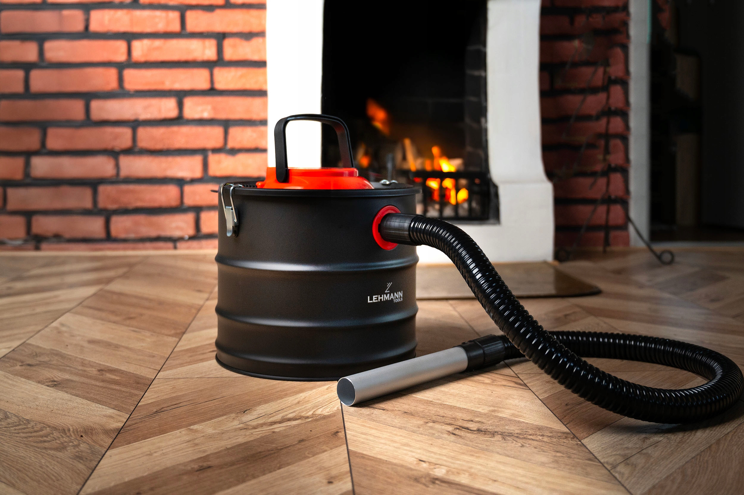 Odkurzacz przemysłowy Lehmann do popiołu kominkowy 1200W HEPA 18L 1200 W Maksymalna moc 1200 W