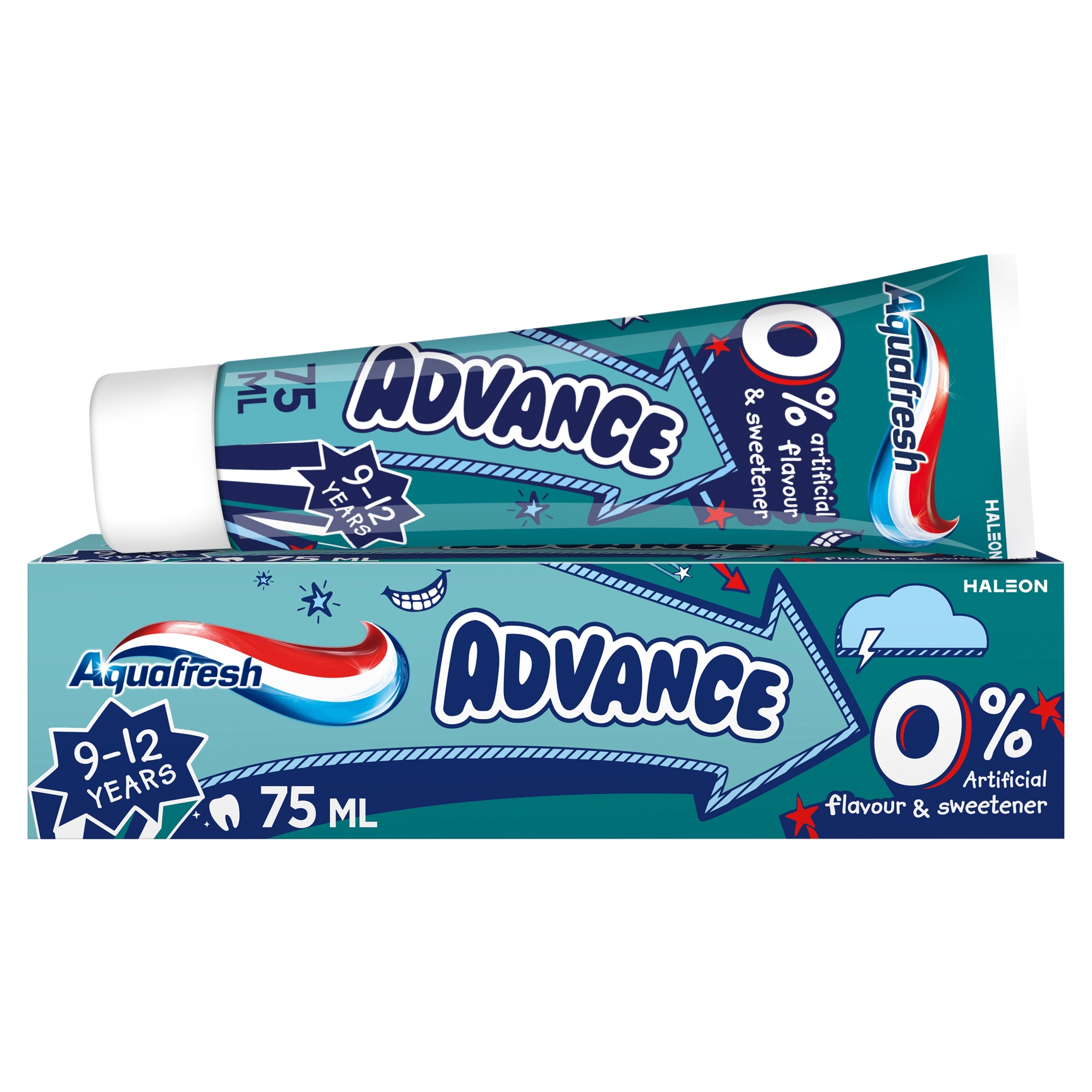 Aquafresh Advance Pasta do Zębów dla Dzieci 9-12 lat – Zdrowe Zęby na Każdy Dzień