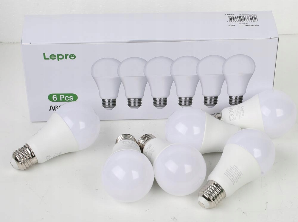 Żarówka LED Lepro E27 A60 13W (100W) – Oszczędność energii i jasne oświetlenie